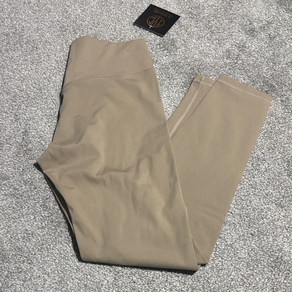 Til You Collapse Tan Leggings